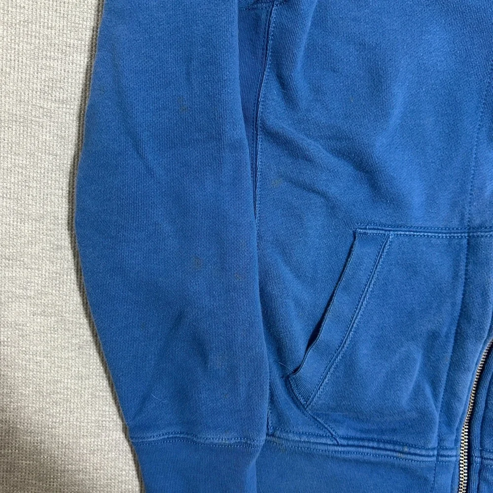 Polo Ralph Lauren Full Zip Hoodie Blue Red Pony Embroidered Sweatshirt Medium
